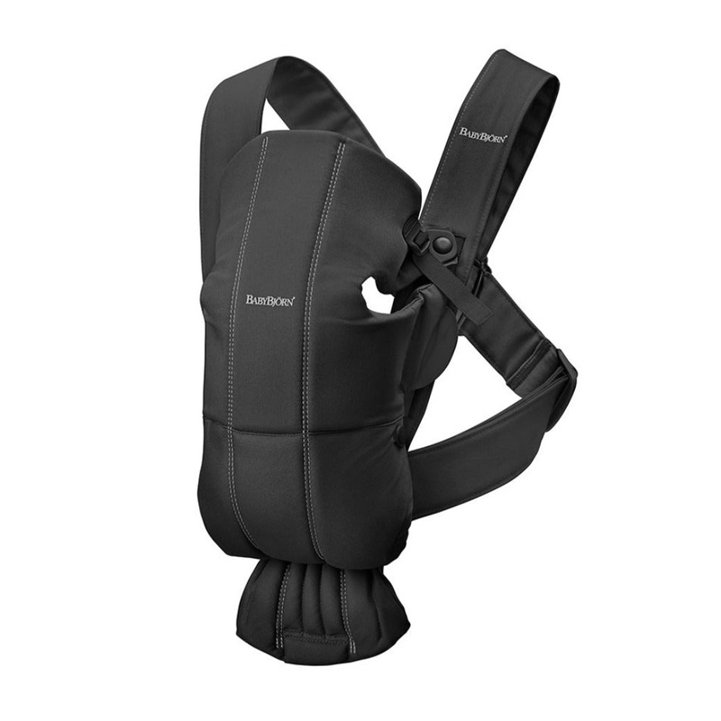 Baby Carrier Mini Black Woven
