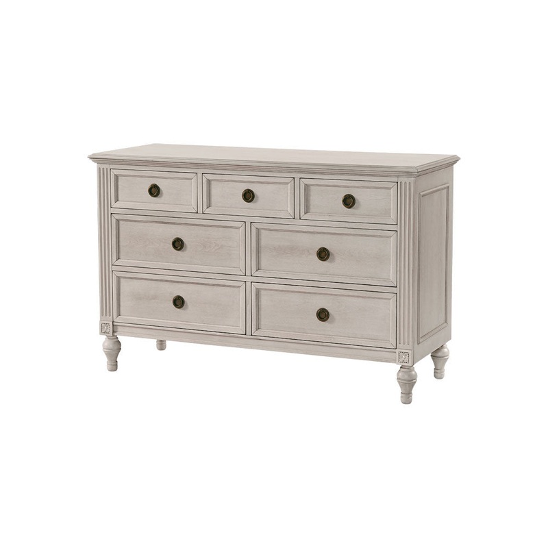 Westwood Viola 7 Drawer Dresser in Lace