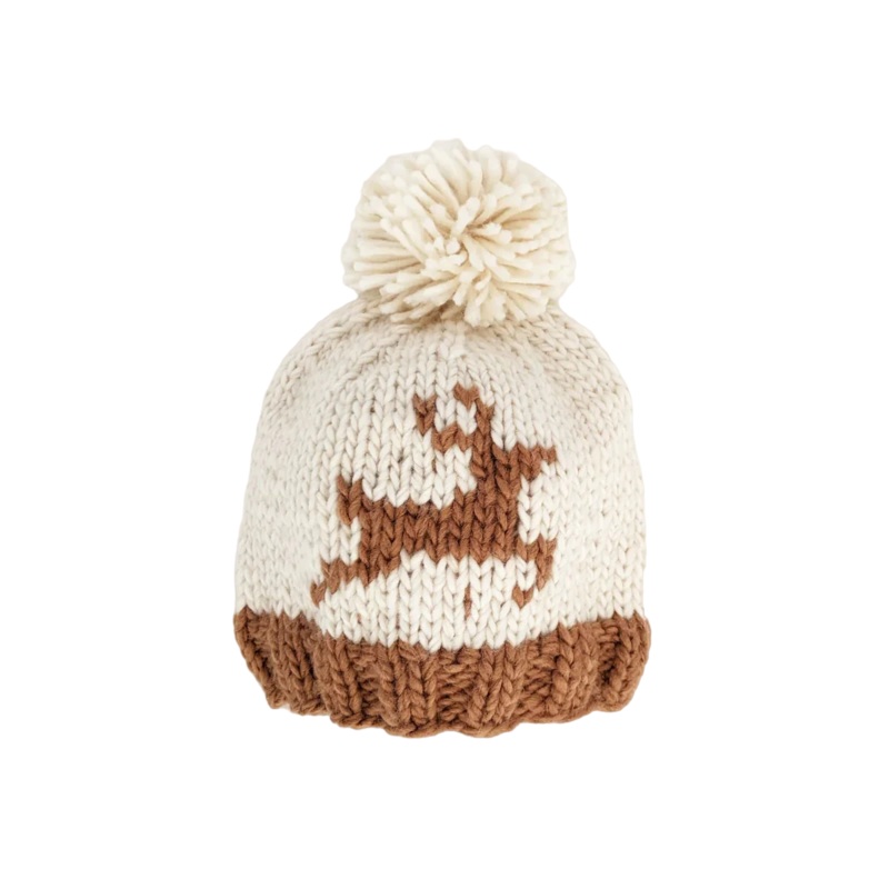 Huggalugs Oh Deer Beanie 0-6M