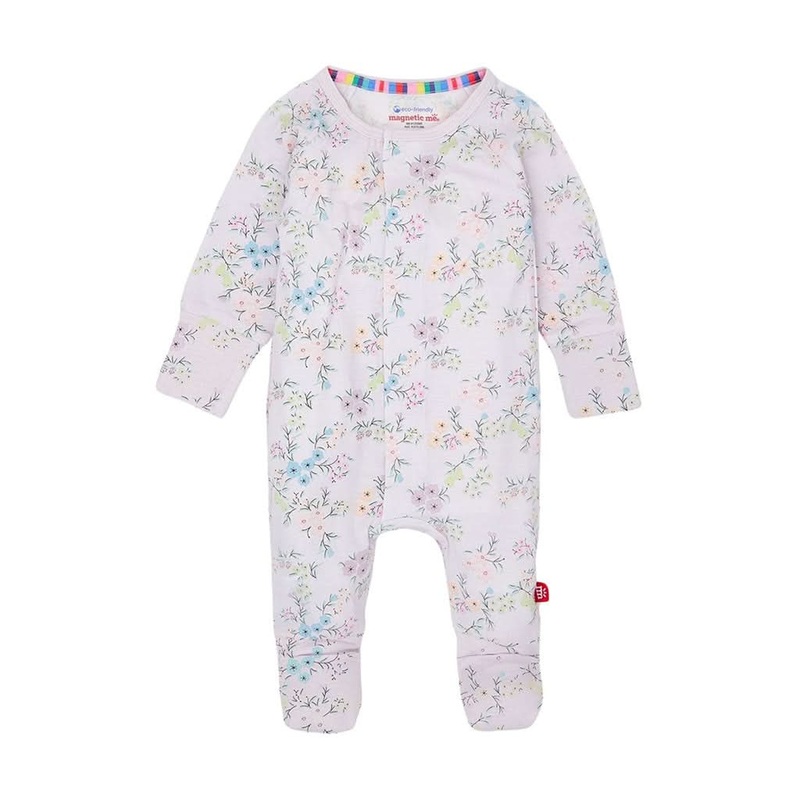 Magnetic Me Emily Ruffle Modal Magnetic Footie 0 – 3 Months