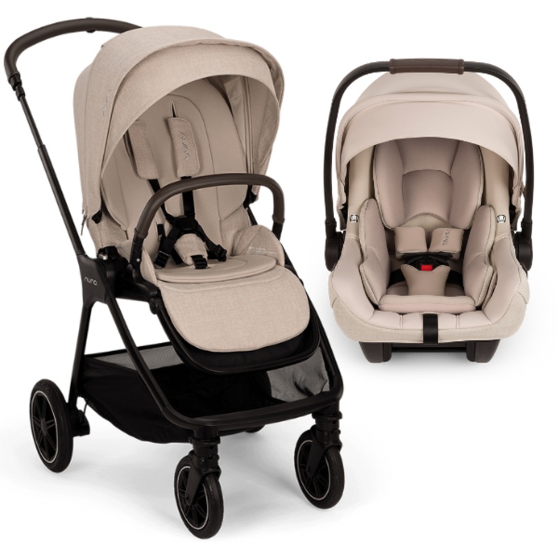 Nuna TRIV Next + Pipa Aire RX Travel System Biscotti/Biscotti