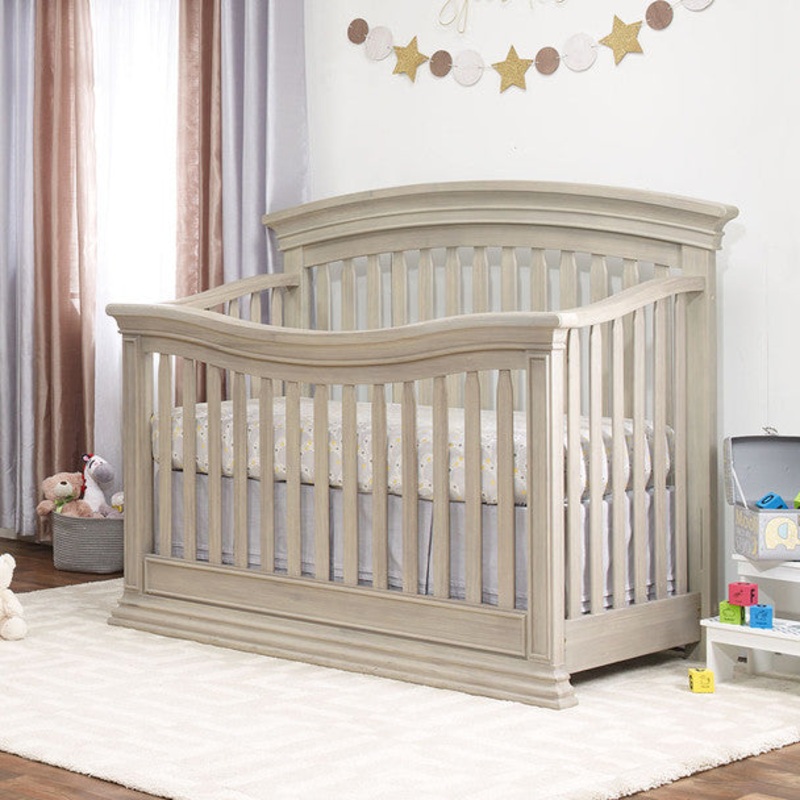 Sorelle Monterey 4 In 1 Crib in Heritage Fog