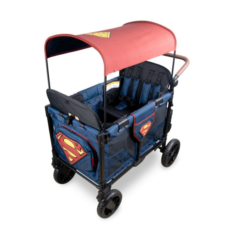 Wonderfold Superman Stroller Wagon – Quad (4 Seater)