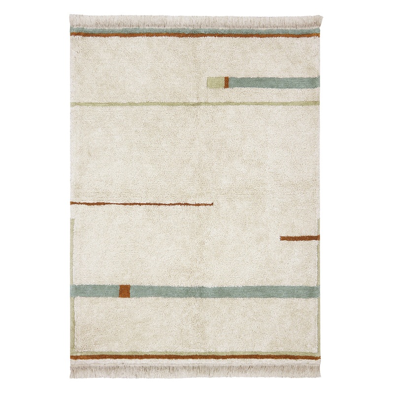 Lanes Washable Rug Vintage Blue XS