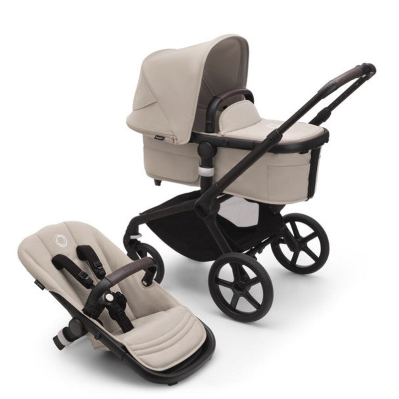 Bugaboo Fox 5 Stroller – Black Frame Desert Taupe
