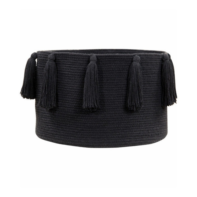 Lorena Canals Basket Tassels Black
