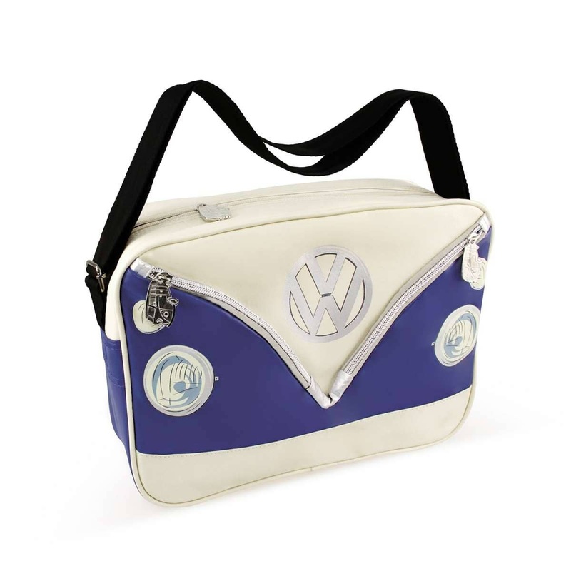 VW T1 Bus Shoulder Bag Landscape – Blue