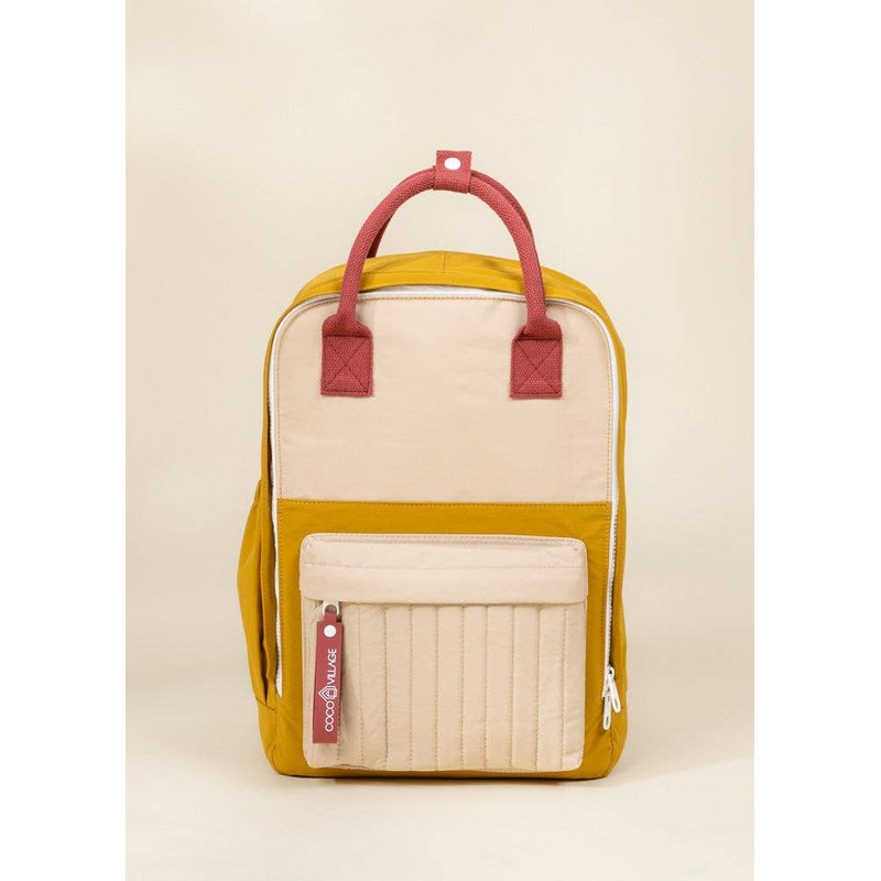 Washable Nylon Backpack – Golden Hour