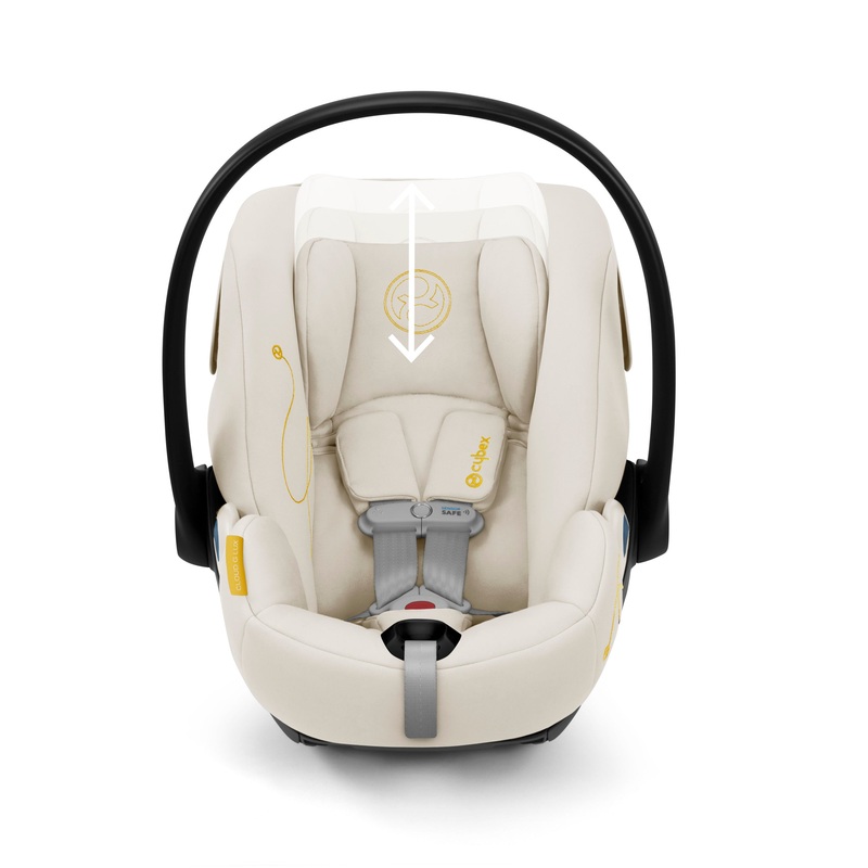 Cybex Cloud G LUX Infant Car Seat Moon Black