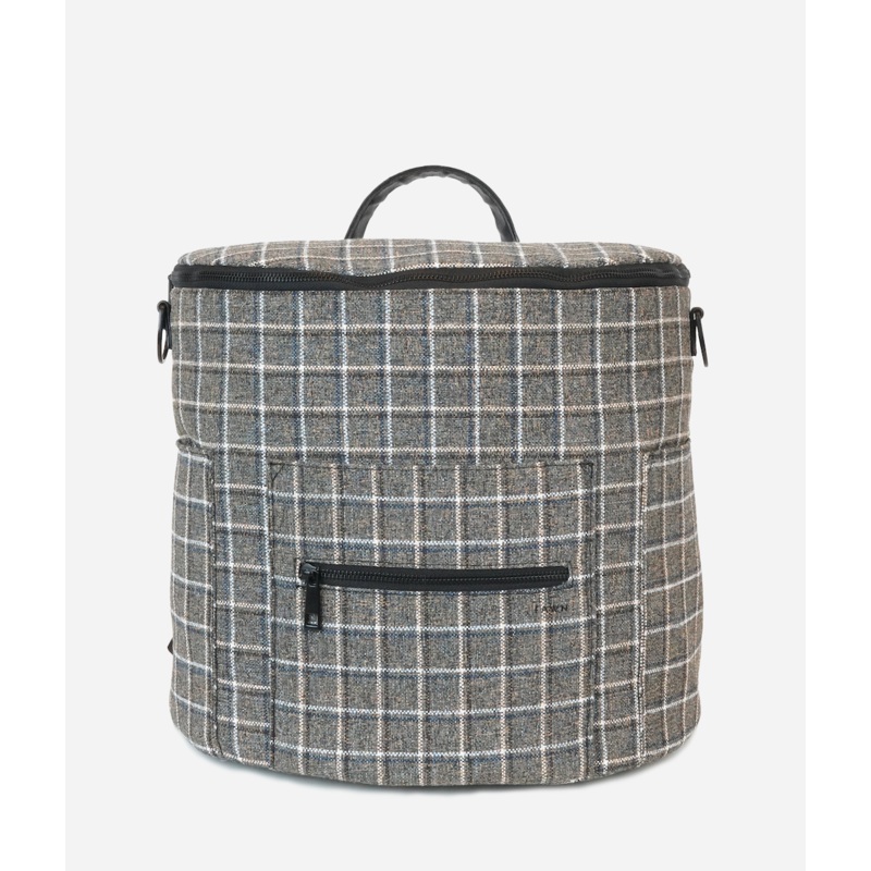 The Original Diaper Bag – Plaid Tweed