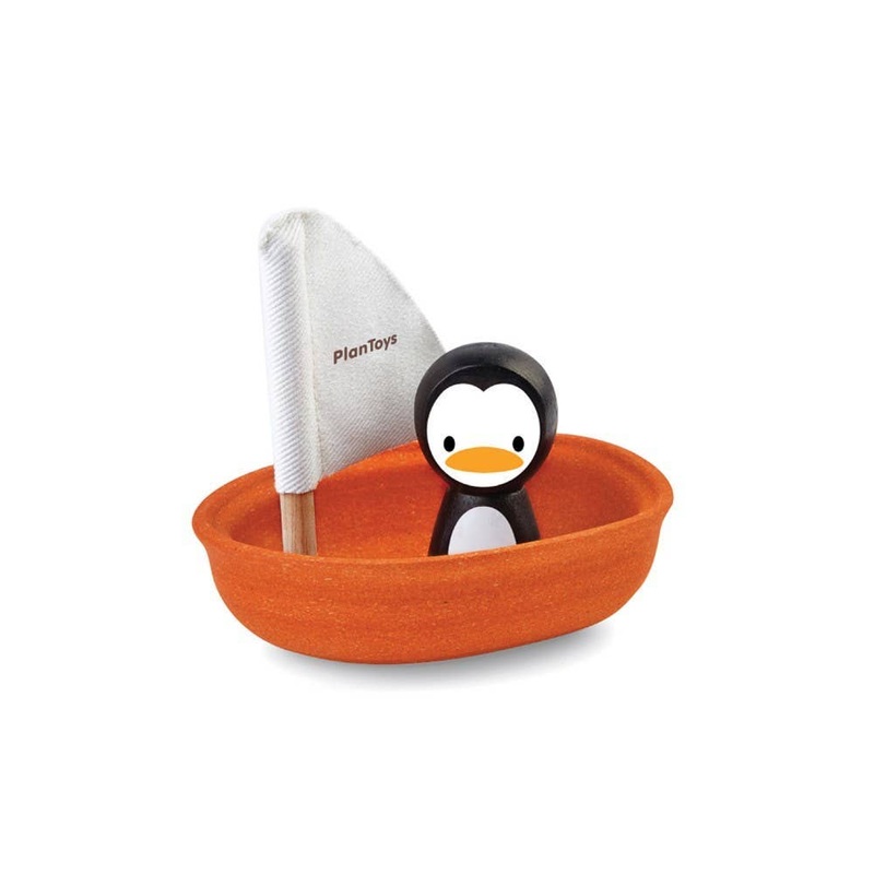 Arctic Sailing Boat Bath Toy – Penguin