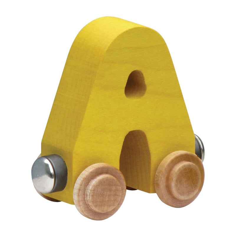 Maple Landmark Magnetic NameTrain Letters A