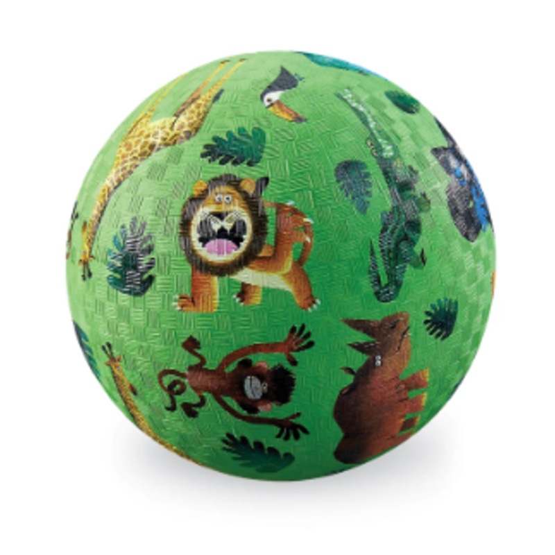 5″ playground ball- Very wild animals