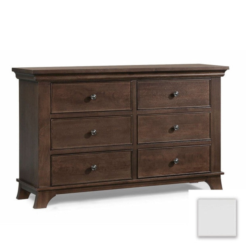 Stella Baby and Child Kensington Collection Double Dresser in White