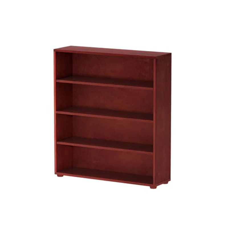Maxtrix Mid 4 Shelf Bookcase White 22.5″