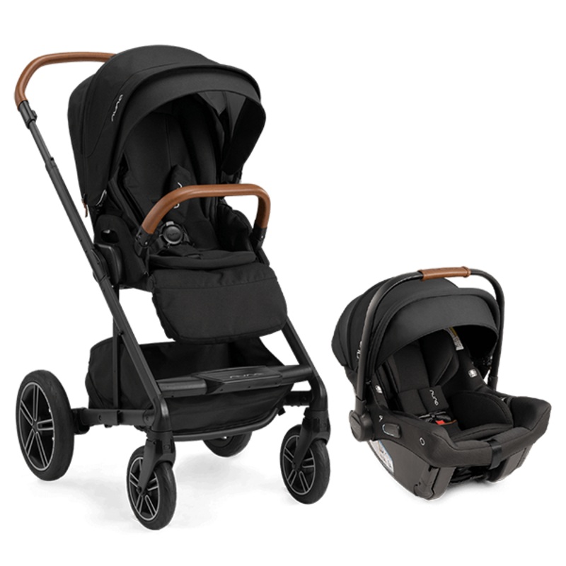 Nuna MIXX Next + PIPA URBN Travel System Caviar