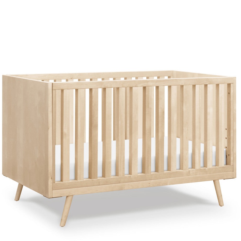 Ubabub Nifty Timber 3-In-1 Crib Natural Birch