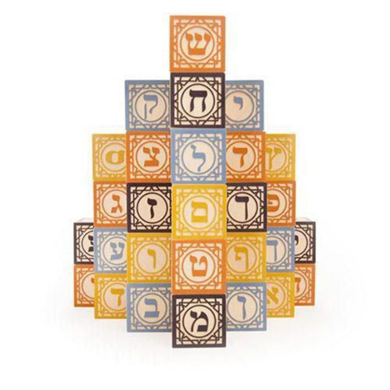 Uncle Goose Hebrew Blocks