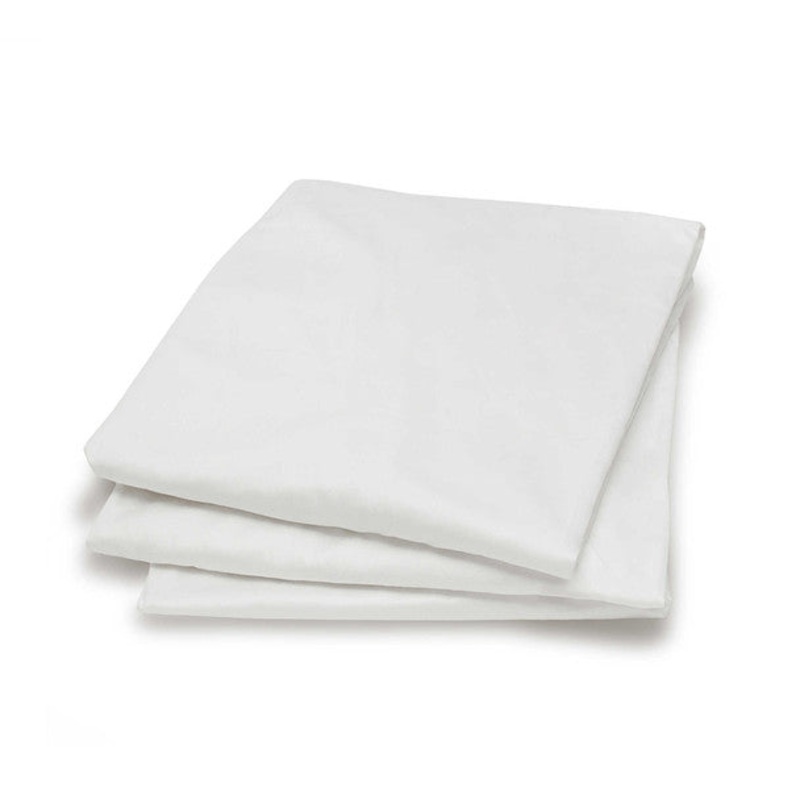Naturepedic Crib Sheet – White Sateen 3 pack