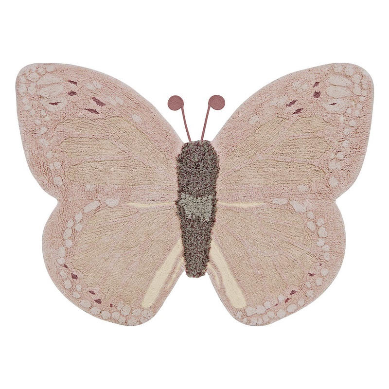 Baby Butterfly Washable Animal Rug