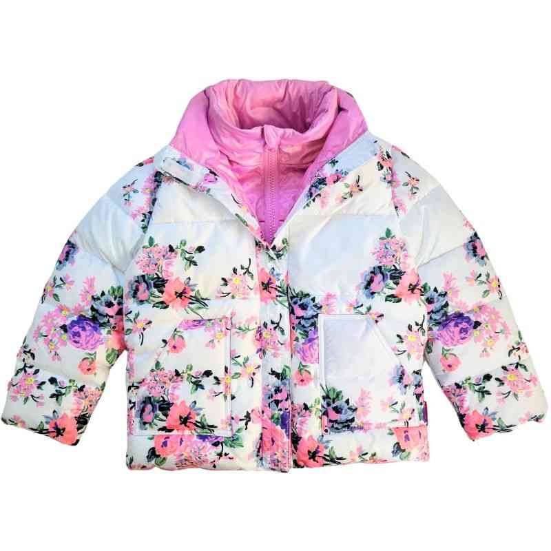 Onekid Car Seat Coat | The Road Coat Vegan – Floral Print 12 Month