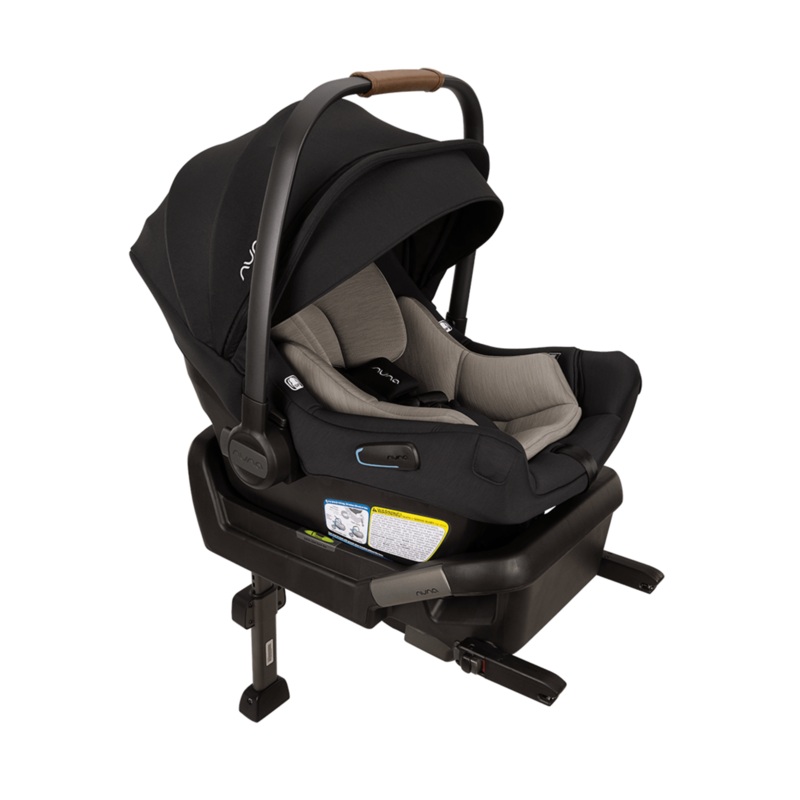 Nuna PIPA Aire with PIPA Series Base Caviar