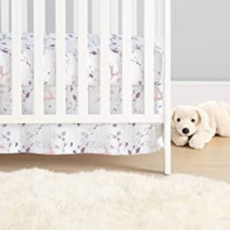 Organic Crib Skirt | Once Upon a Time