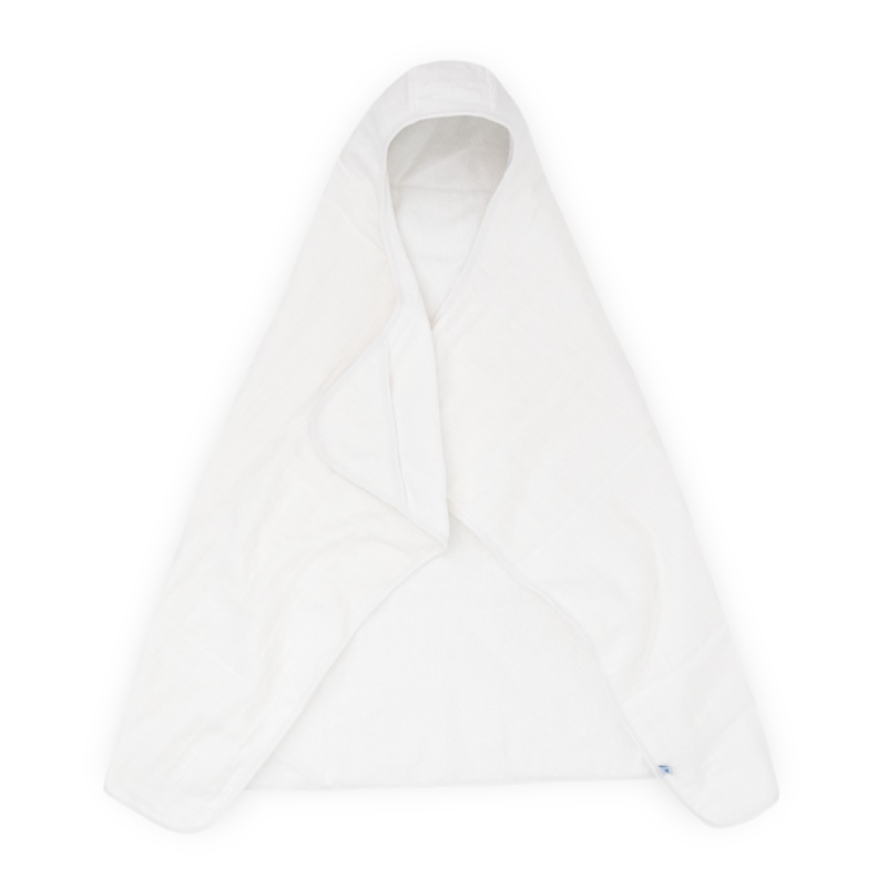 Toddler Hooded Towel – White White