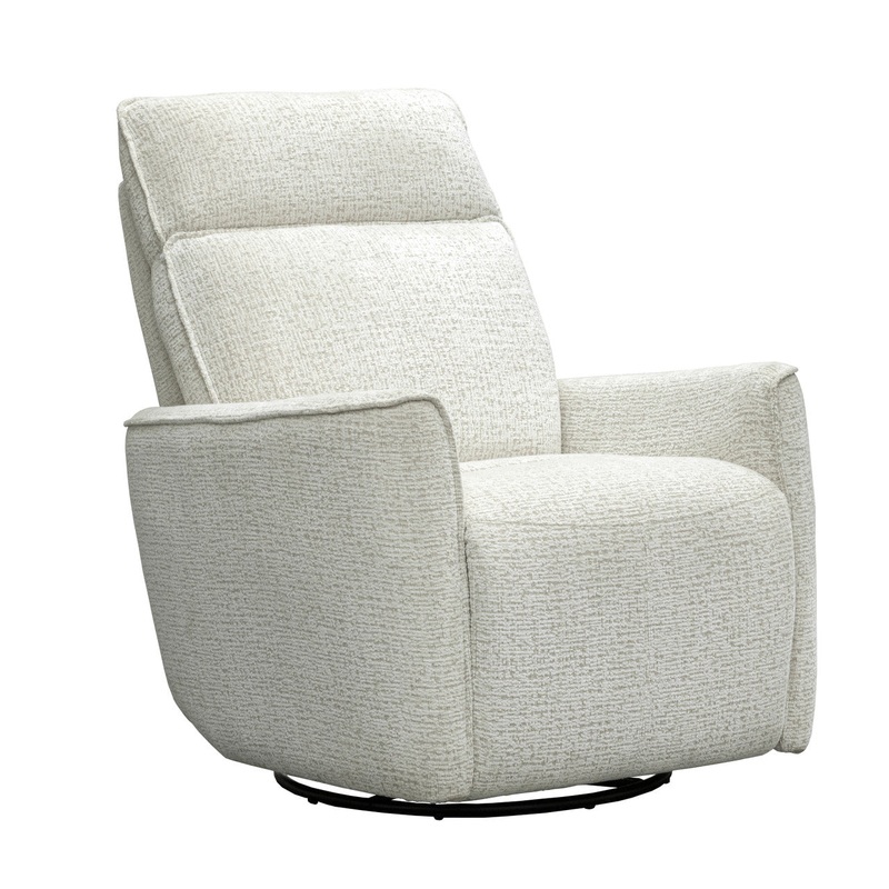 Heritage Roxy Power Swivel Glider Recliner w/ Adjustable Headrest RIchmond Cream
