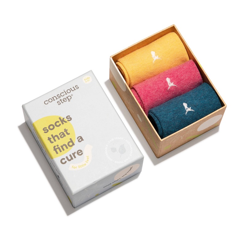 Kids Socks that Find a Cure Boxed Set Toddler