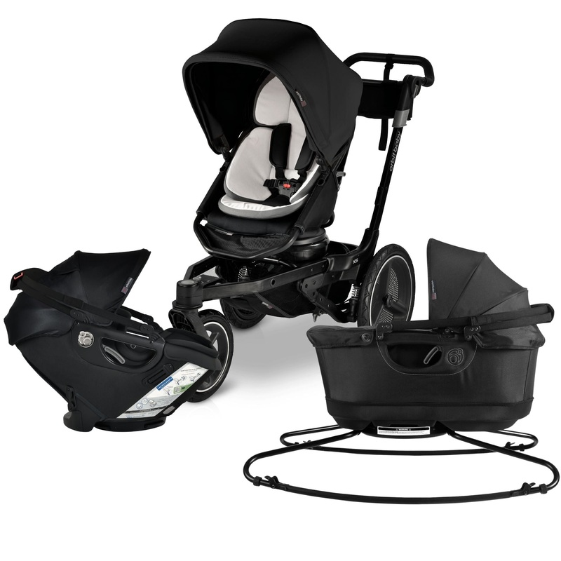 Orbit Baby Jog, Lounge & Ride Travel System Black