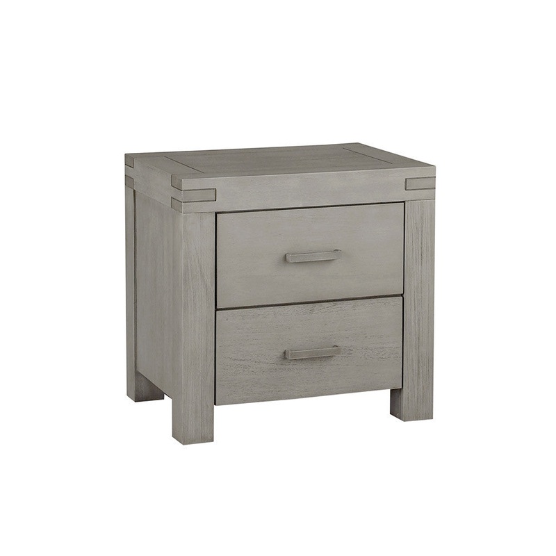 Oxford Piermont Collection Nightstand in Rustic Stonington Gray