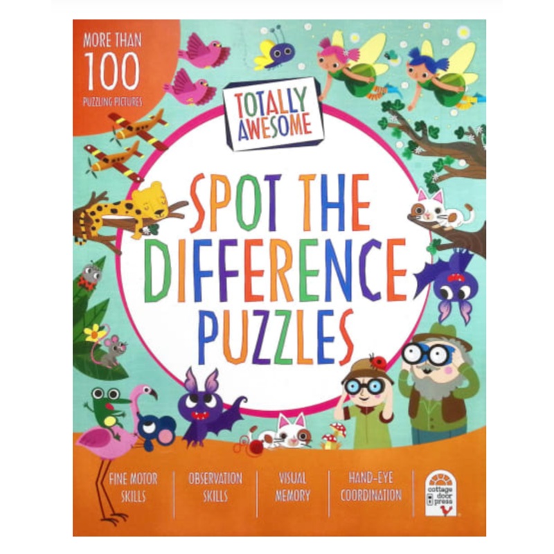Totally Awesome Spot the Difference Puzzles