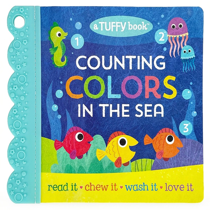 Counting Colors in the Sea (A Tuffy Teether Indestructible Book)
