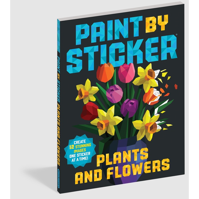 Paint by Sticker: Plants and Flowers