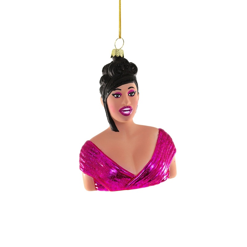 CARDI B Holiday Ornament