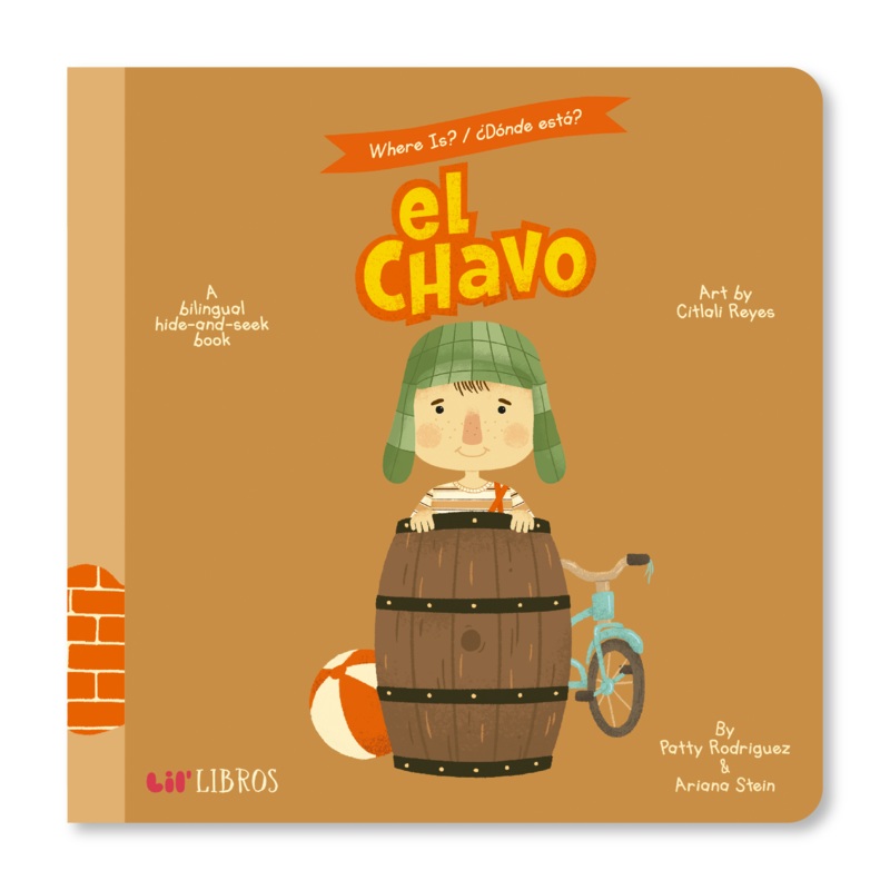 Where is?/ Dnde est? El Chavo (Bilingual: English and Spanish)