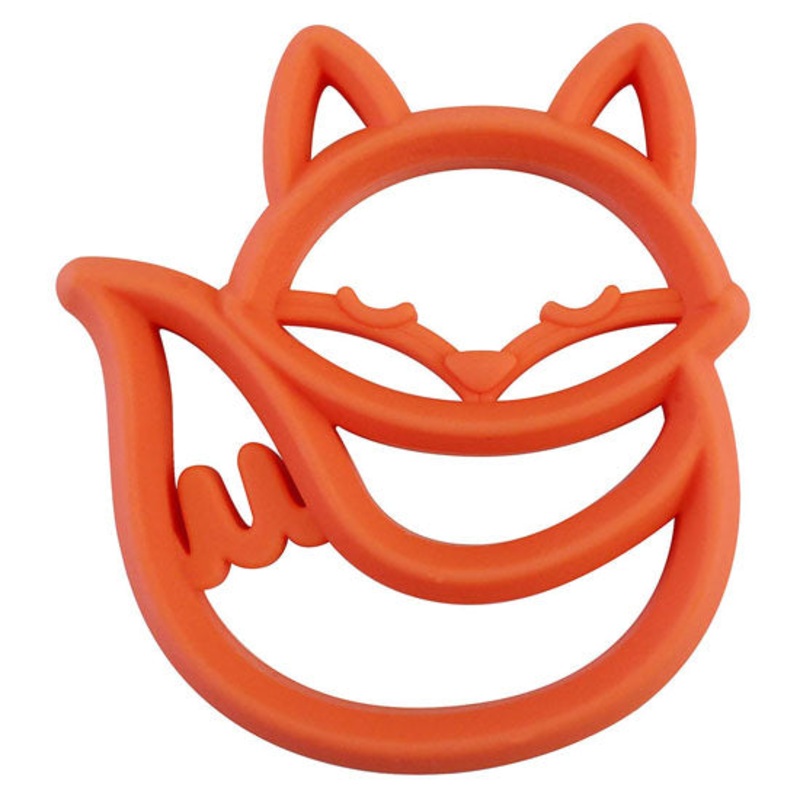 Itzy Ritzy Silicone Baby Teether – Fox