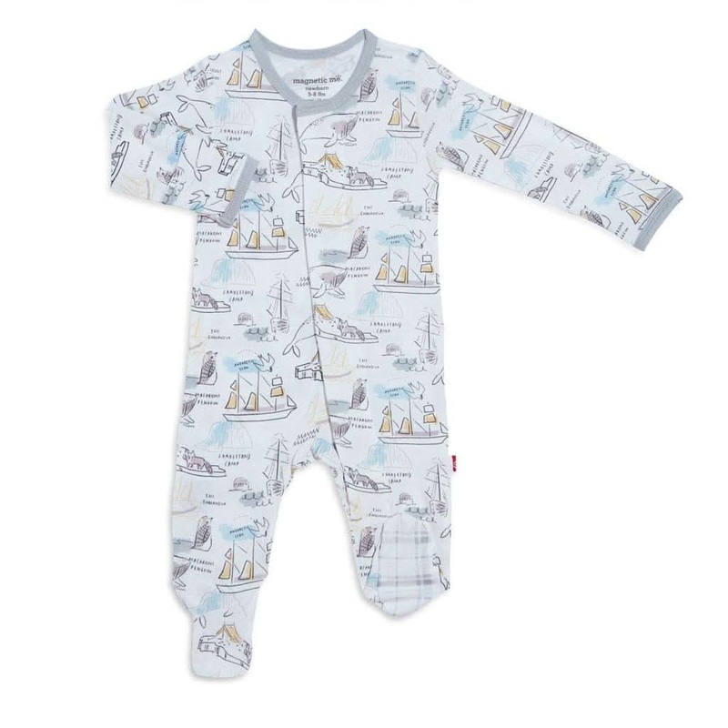 Magnetic Me Shakleton Modal Magnetic Footie Newborn
