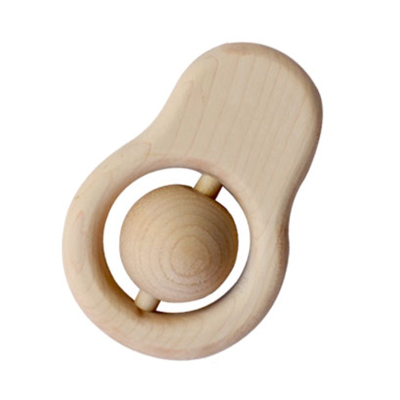 Wooden Avocado Teether