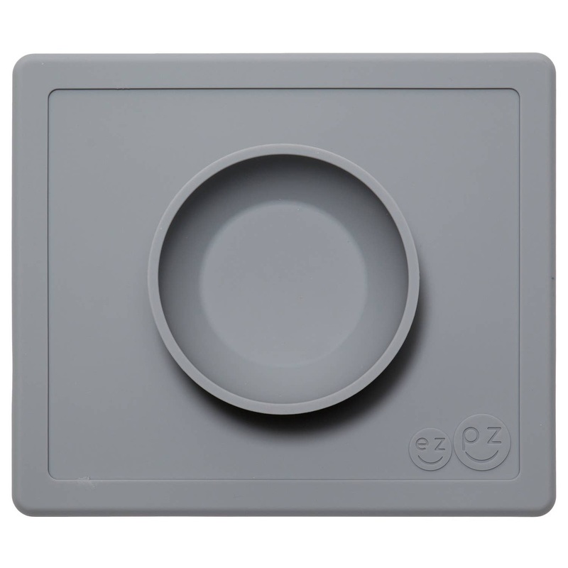EZPZ Happy Bowl Gray