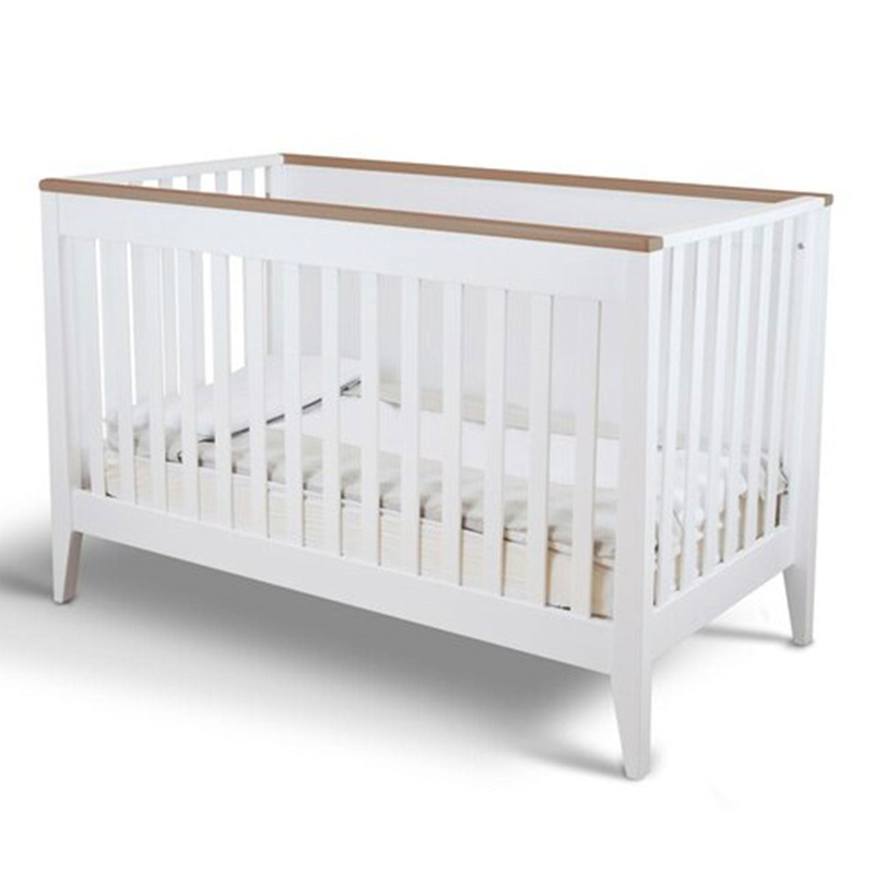 Pali Botticelli Convertible Crib in White/Walnut