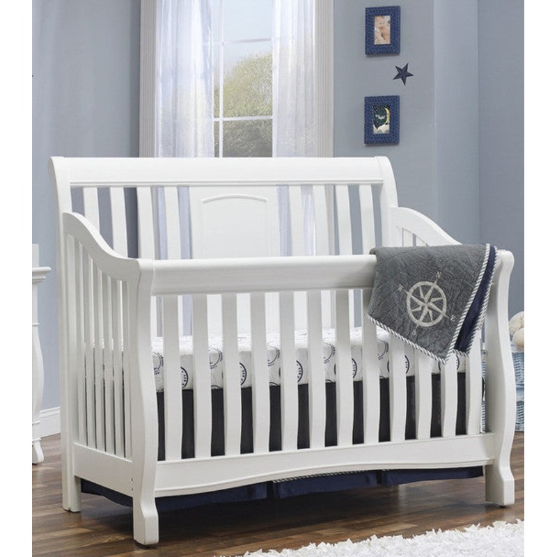 Sorelle Montgomery 4 in 1 Convertible Crib in White