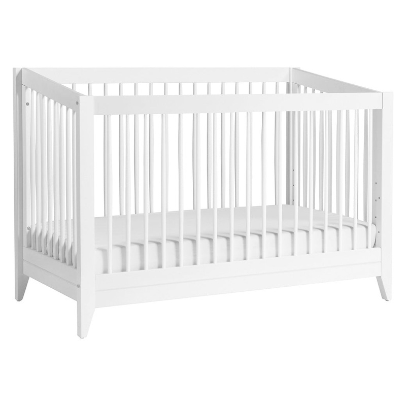 Sprout 4-in-1 Convertible Crib + Toddler Bed Conversion Kit White