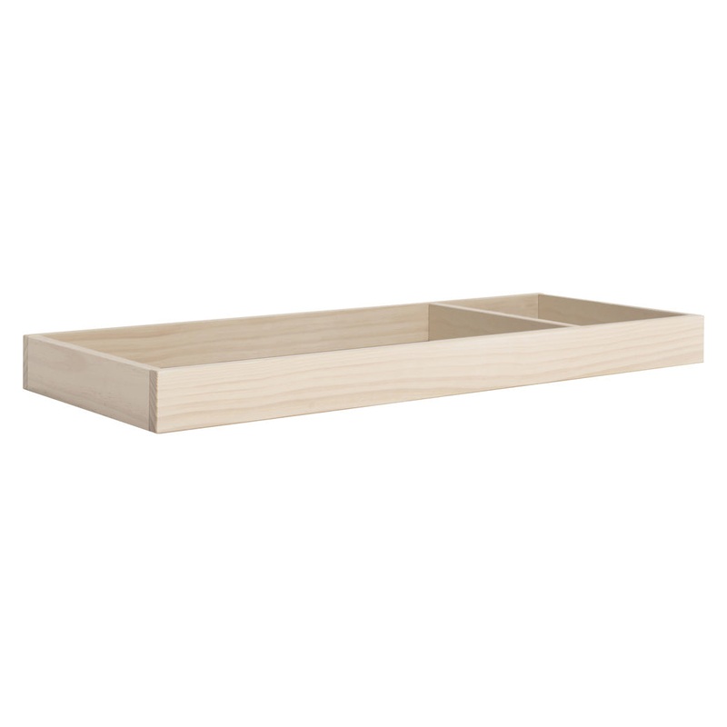 Universal Wide Removable Changing Tray Washed Natural