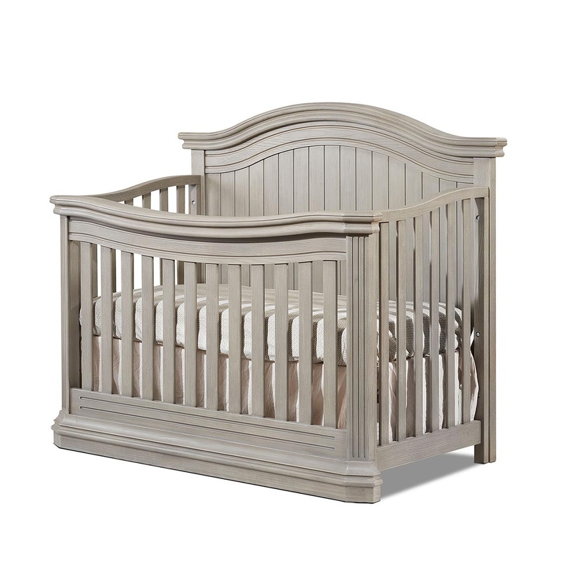 Sorelle Vista Elite 4 In 1 Crib Cobblestone