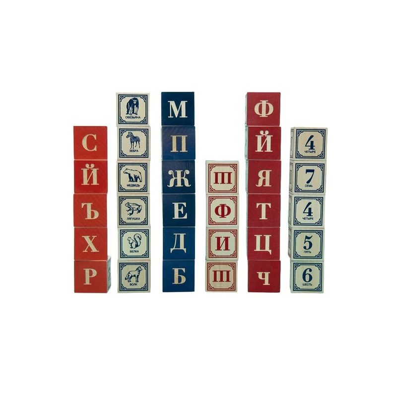Uncle Goose Russian Blocks