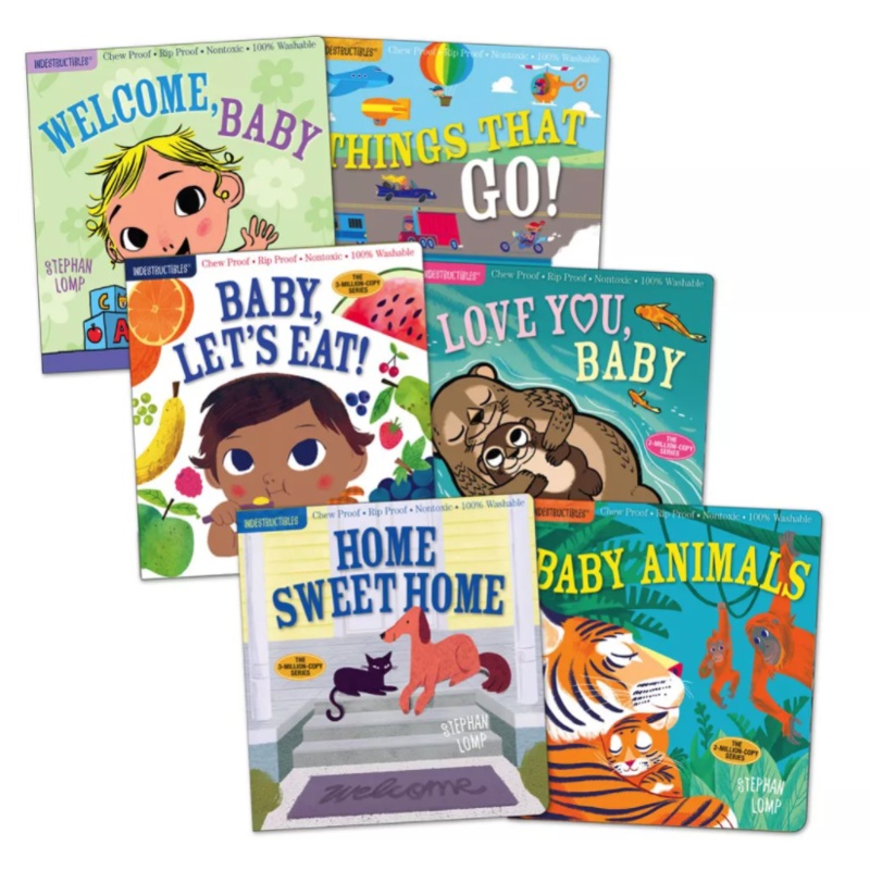Indestructibles – Rip Proof, Chew Proof, 100% Washable Books