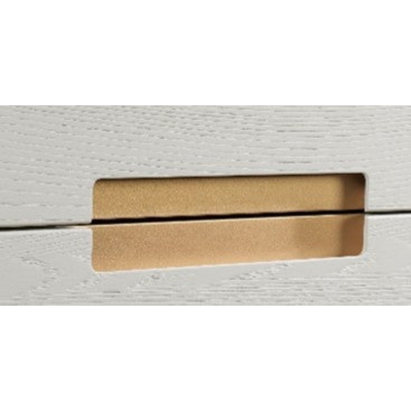 Natart Como Drawer Handle Gold Encased Metal