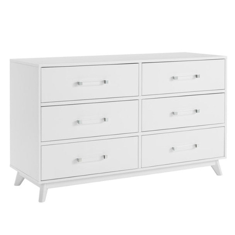 Oxford Holland 6 Dr Dresser in White